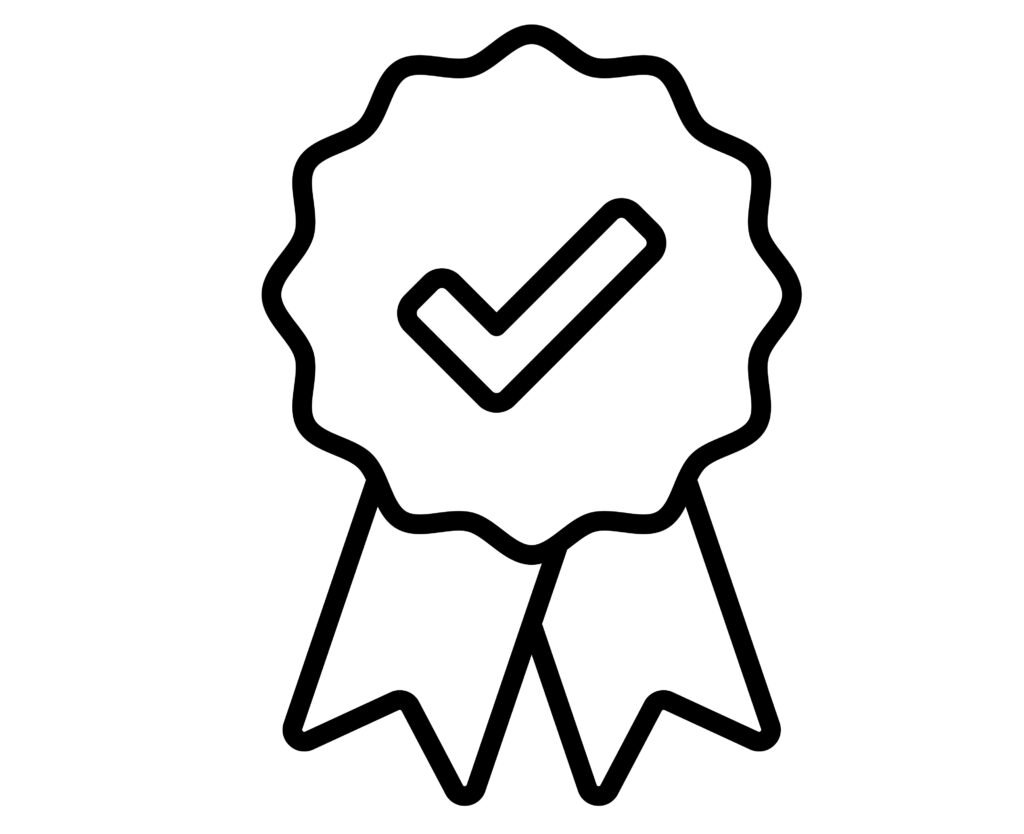 Nosotros verified badge ribbon set